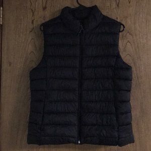 Black Puffy Vest